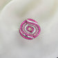 Unique 2 Layer Scarf Brooch