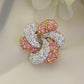 Spiral Petal Brooch