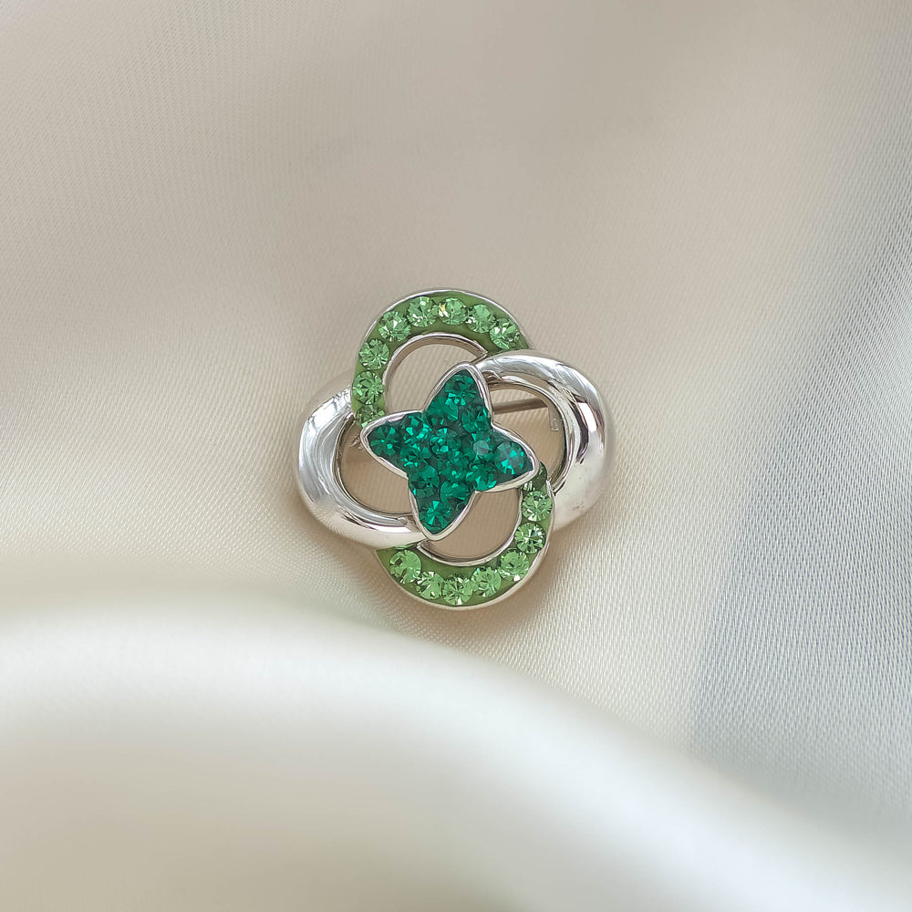Spinning Petal Brooch