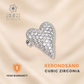 Chic Heart Brooch