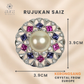 Chic Pearl Tudung Ring