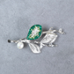 Pearl Leaves Brooch
